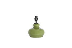 Lamp base Ø23x28,5 cm VERDE glass olive green