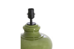 Lamp base Ø23x28,5 cm VERDE glass olive green