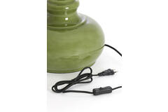 Lamp base Ø23x28,5 cm VERDE glass olive green
