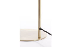 Tafellamp E14 31x22x50 cm SOLNA antiek brons+smoke glas