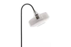 Floor lamp 45x29,5x160 cm SOLNA matt black+smoked glass
