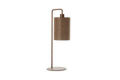 Tafellamp 26x20x59,5 cm DONIO hout print d bruin+d bruin