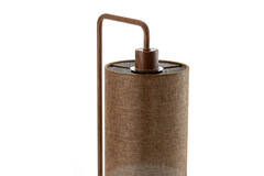 Tafellamp 26x20x59,5 cm DONIO hout print d bruin+d bruin