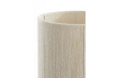 Table lamp Ø22,5x50 cm DANIA wood print natural+rope cream