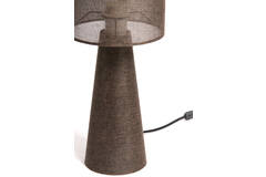 Table lamp Ø20x58 cm MICKY linen brown