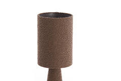 Table lamp Ø20x58 cm MICKY bouclé brown