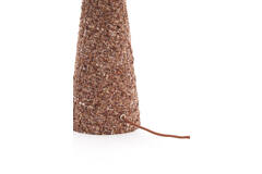 Table lamp Ø20x58 cm MICKY bouclé burgundy