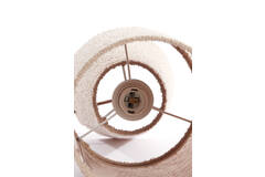 Table lamp Ø20x58 cm MIKKEL bouclé sand