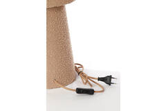 Table lamp Ø20x58 cm MIKKEL bouclé sand