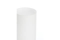 Tafellamp Ø12x35 cm RYLANO glas melk+zand+antiek brons