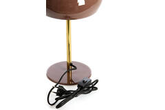 Table lamp Ø22x34 cm SURIN shiny dark brown+gold