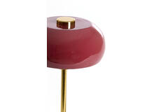 Table lamp Ø23x40 cm SURIN shiny burgundy+gold