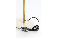 Tafellamp Ø26x47 cm SURIN glans crème+goud