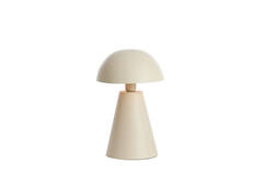 Tafellamp Ø26x41 cm SURRINA mat licht grijs