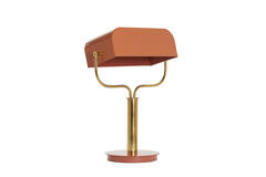 Table lamp 37x14x43 cm AYER shiny orange+gold