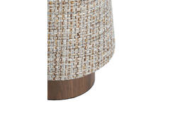 Table lamp Ø15x42 cm HOWIE wood print dark brown+light brown