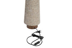 Table lamp Ø15x42 cm HOWIE wood print dark brown+light brown