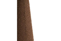 Floor lamp Ø50x168 cm DEVIA bouclé brown