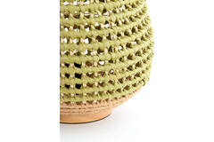 Table lamp Ø32x34,5 cm KALIPA rattan natural+green