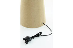 Vloerlamp Ø38x180 cm MICKY linnen olijf groen