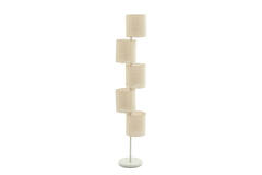 Floor lamp 5L Ø32x155,5 cm BENIGNO beige