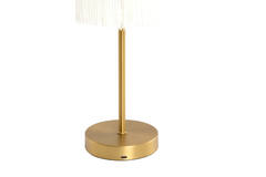 Tafellamp LED Ø17x35 cm DINY antiek brons+crème