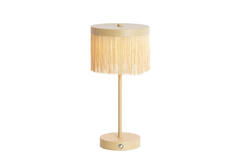 Tafellamp LED Ø17x35 cm DINY mat beige