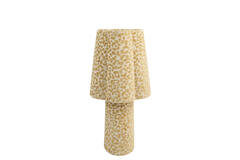 Table lamp Ø25x50 cm MUSABY sand+olive green