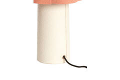 Tafellamp Ø25x50 cm MUSABY wit+roze