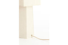 Table lamp Ø25x49 cm MUSABO linen natural