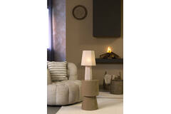 Table lamp Ø25x49 cm MUSABO linen natural