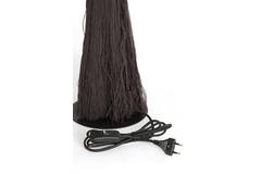 Table lamp Ø31x58 cm ESPINO dark brown+sand