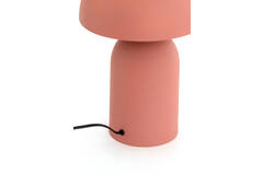 Table lamp Ø31x48 cm TOLIMA matt coral-pink