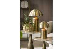 Table lamp Ø31x48 cm TOLIMA matt gold