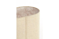 Table lamp 30x20x70 cm LASLO wood natural+linen natural