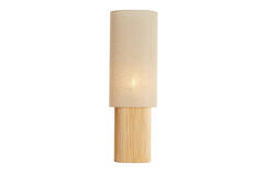 Table lamp 30x20x94 cm LASLO wood natural+linen natural