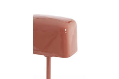 Table lamp 20x10x36 cm ELENIE shiny dark coral