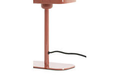 Table lamp 20x10x36 cm ELENIE shiny dark coral