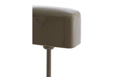 Tafellamp 20x10x36 cm ELENIE glans donker bruin
