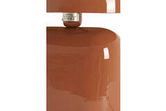 Table lamp 37x26x37 cm TODD shiny dark orange