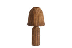 Table lamp Ø28,5x60 cm MANDOR rattan dark brown