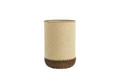 Table lamp Ø30,5x46 cm TIO paper beige+rattan dark brown