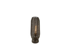 Table lamp Ø18x46 cm SAMRET matt brown-bronze
