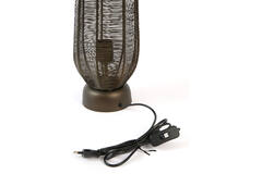 Table lamp Ø18x46 cm SAMRET matt brown-bronze