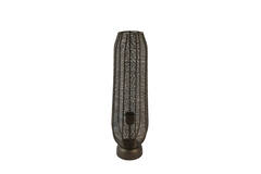 Table lamp Ø18x60 cm SAMRET matt brown-bronze