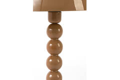 Table lamp Ø26x43 cm KRADINU shiny terra-orange