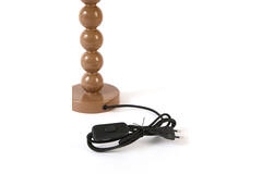 Table lamp Ø26x43 cm KRADINU shiny terra-orange