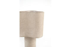 Table lamp Ø25x50 cm BRANY linen light brown