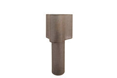 Table lamp Ø25x50 cm BRANY linen dark brown