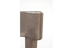 Table lamp Ø25x50 cm BRANY linen dark brown
